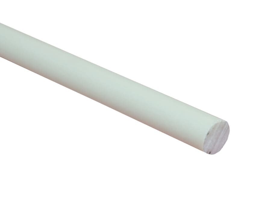 Bastón de fibra de vidrio para cortinero
