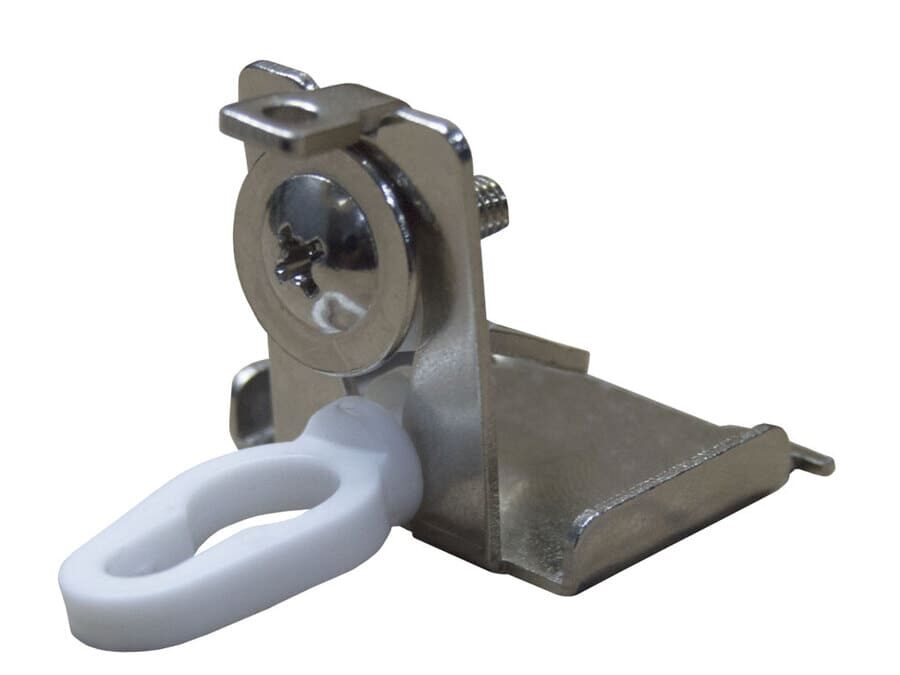 Tapa lateral de metal para cortinero Lux Ripple Fold