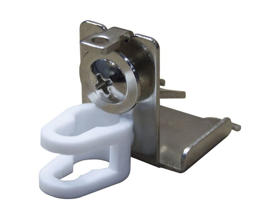 Tapa lateral de metal para cortinero Lux Ripple Fold