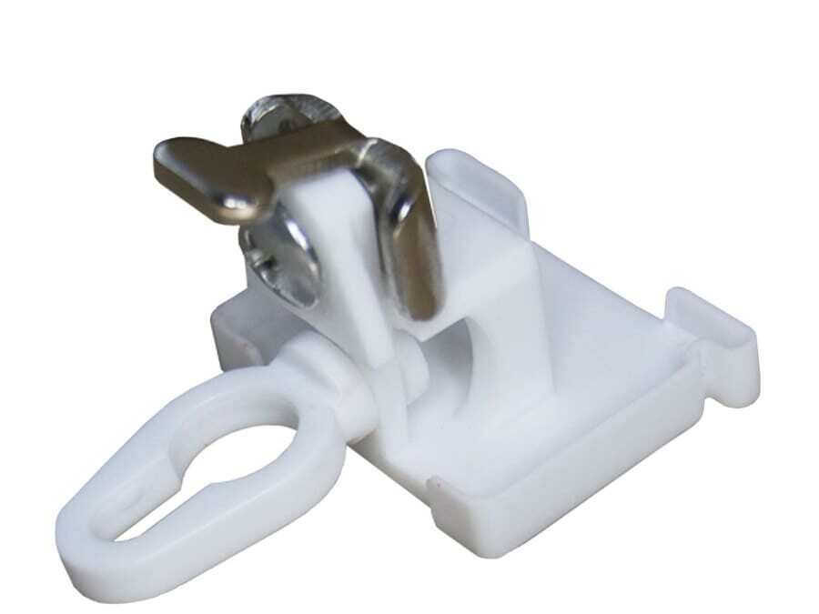 Tapa lateral de plástico para cortinero Lux Ripple Fold