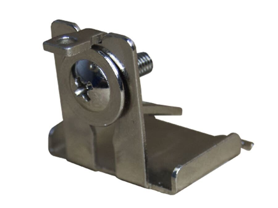 Tapa lateral de metal p/cortinero Lux