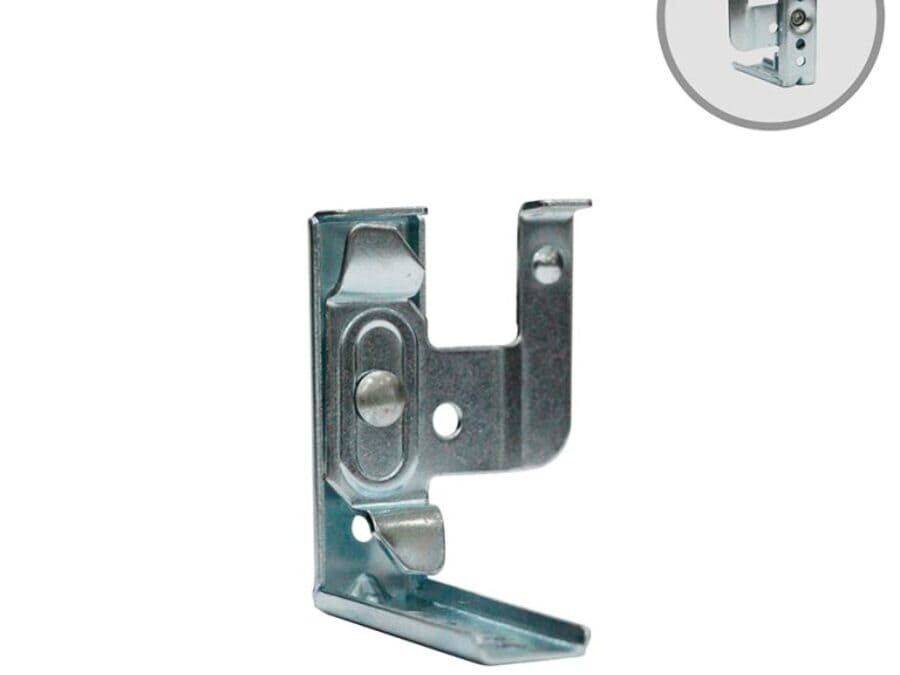 L Bracket de techo con eje de giro