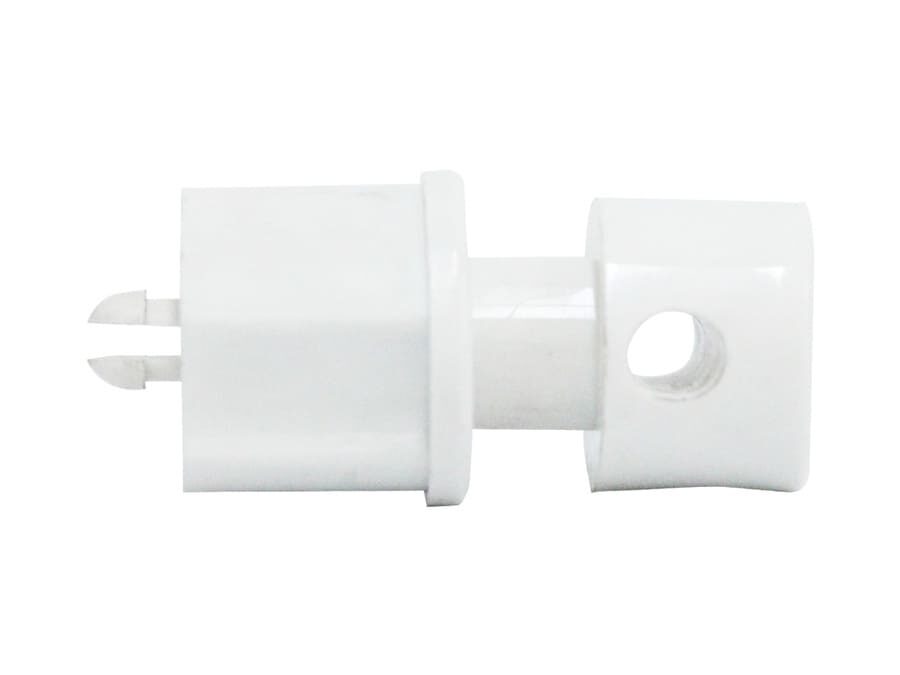 Tapa lateral p/riel inf. p/toldo vertical c/cable tensor